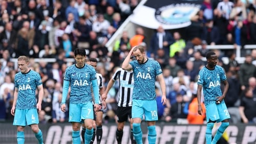 Newcastle rout abject Tottenham to move third