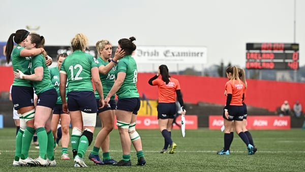 Ireland lost 48-0 to England at Musgrave Park on Saturday