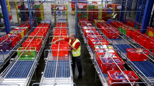 Ocado's shares had surged last month after a report of possible takeover interest from Amazon