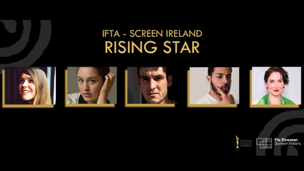 (L-R) Aoife McArdle, Danielle Galligan, Éanna Hardwicke, Daryl McCormack and Kathryn Ferguson are this year's Rising Star nominees Collage courtesy of IFTA