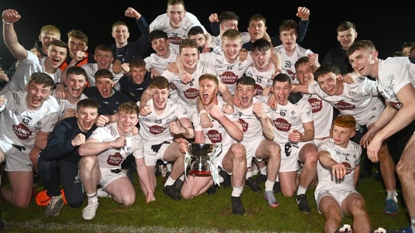 There was unbridled joy for Kildare as they secured another provincial title