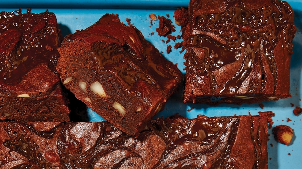Tamarind caramel brownies from A Splash Of Soy