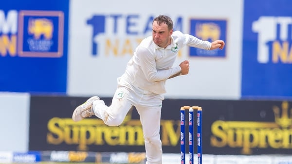Andy McBrine made a breakthrough for Ireland but the bowlers largely struggled