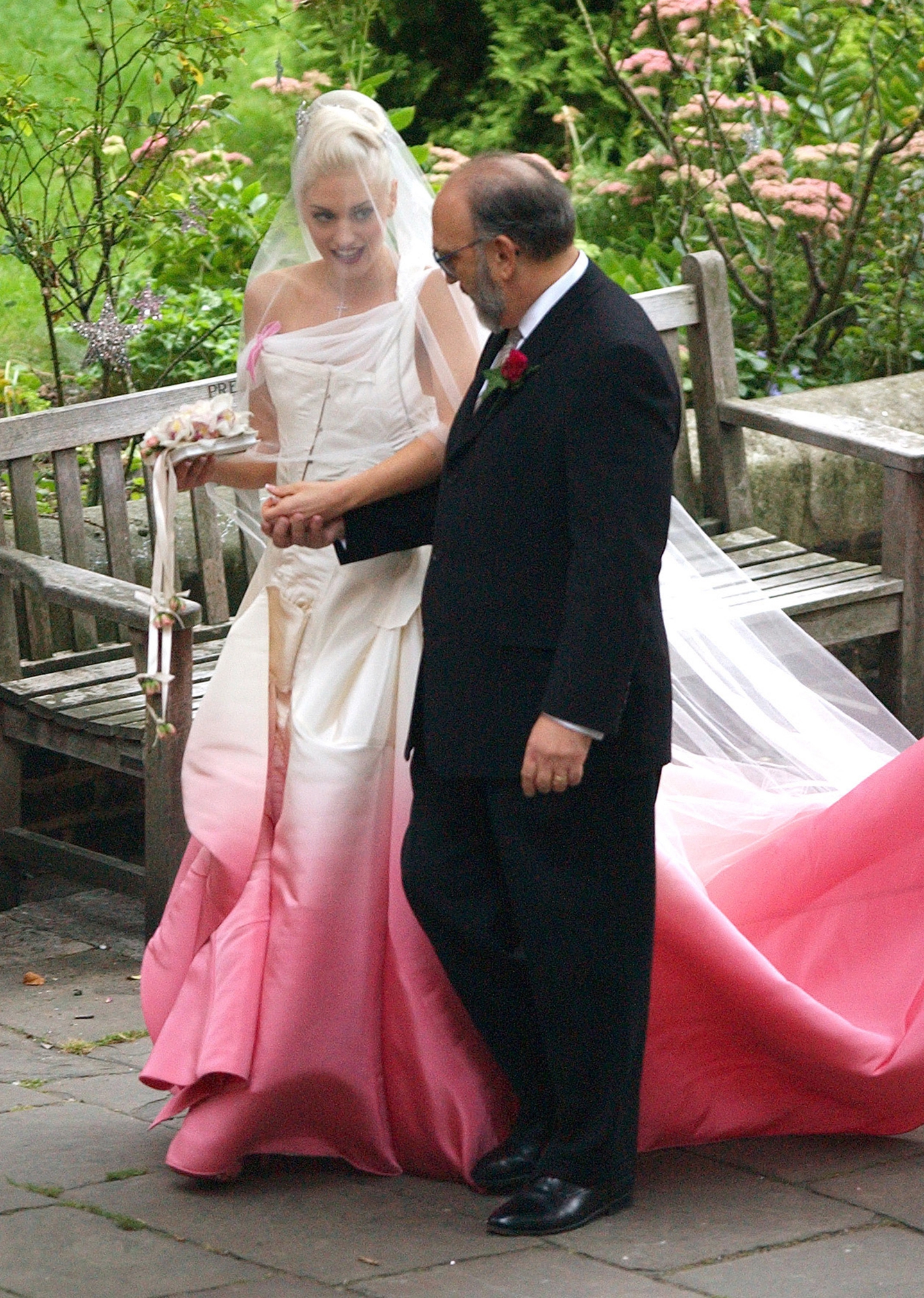 Jerry Hall's Vivienne Westwood wedding gown: a dress of two halves