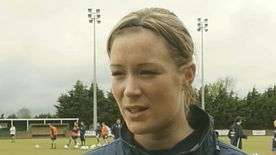 Republic of Ireland goalkeeper Emma Byrne (2003)