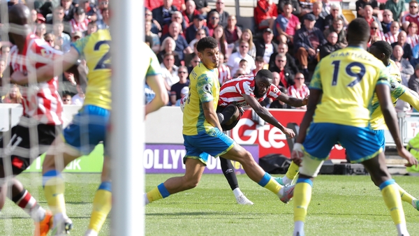 Josh Dasilva won it for Brentford