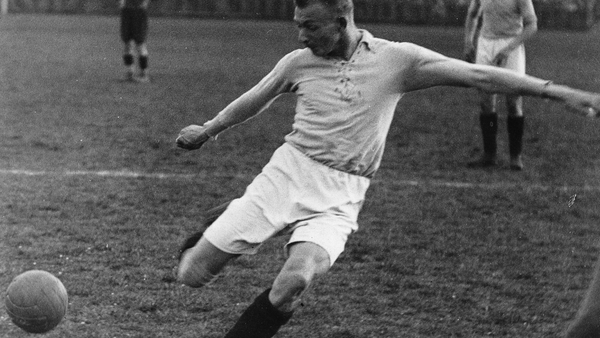Austrian soccer maestro Matthias Sindelar, pictured in 1932 (Pic: Getty)
