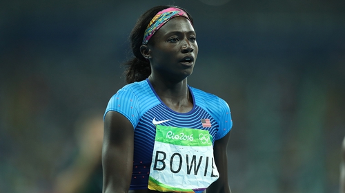 Tori Bowie was a three-time Olympic medallist