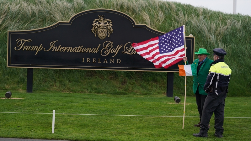 Locals of Doonbeg, Co. Clare react to White House visit