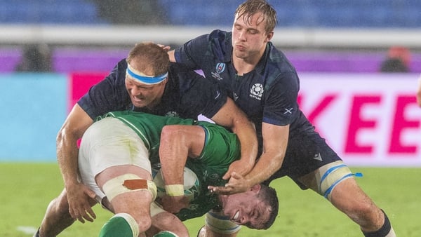 Jonny Gray (right) looks set to miss the World Cup
