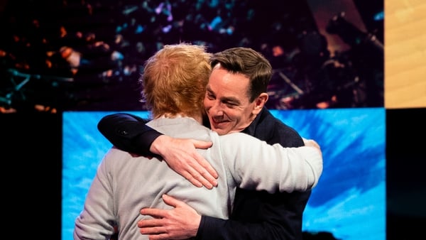Ed Sheeran was interviewed by Ryan Tubridy for the last time on the Late Late Show
