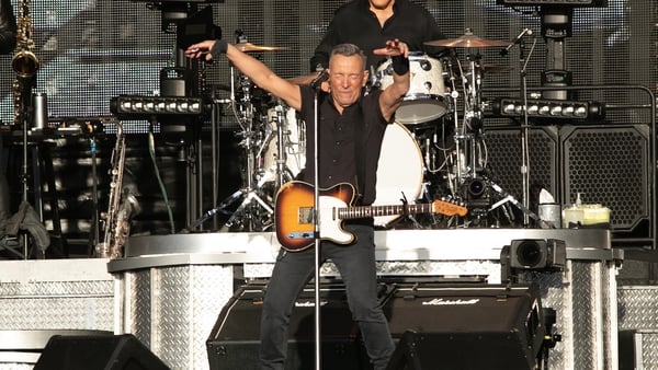 Bruce Springsteen at the RDS on his last Irish tour