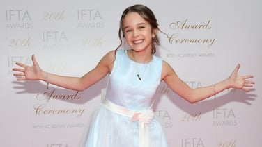 Video | IFTAs: Alisha Weir talks about her starring role in Matilda | RTÉ