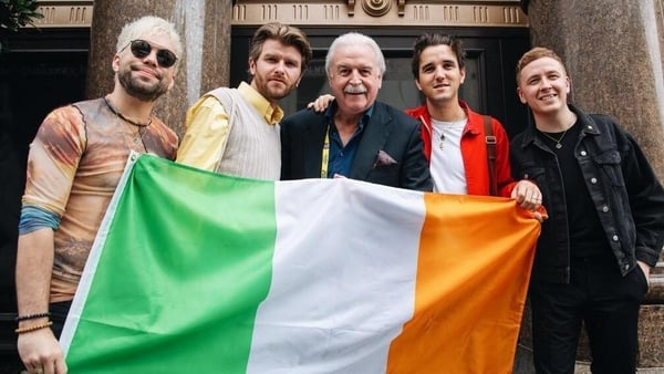 Marty with Wild Youth in Liverpool