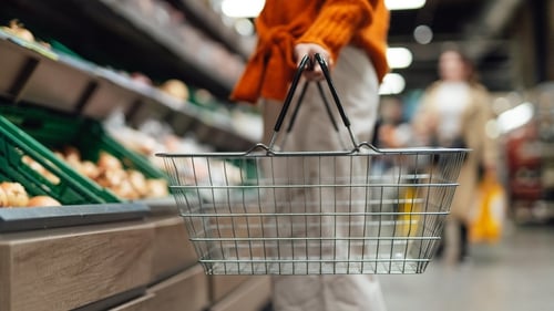 The cost of your weekly shop may be starting to come down - but it's still a lot more expensive than it was 18 months ago