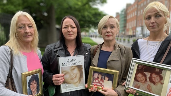 The family of Julie McDonnell who died in the Stardust fire in 1981