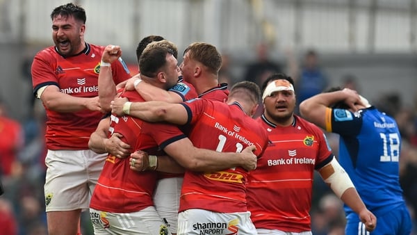 It was Munster's first knockout win against Leinster since 2011