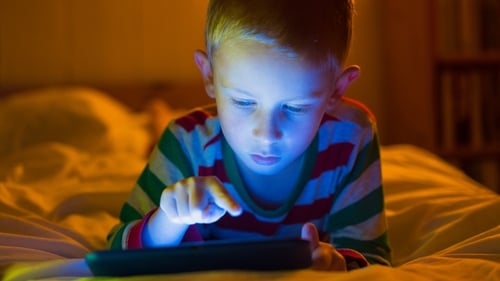 Our research found screentime has eclipsed reading in 'digitods' (those born after the launch of smartphones in 2008). Photo: Getty Images