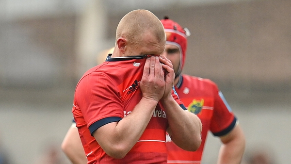 Earls reacts after Munster's 16-15 win over Leinster