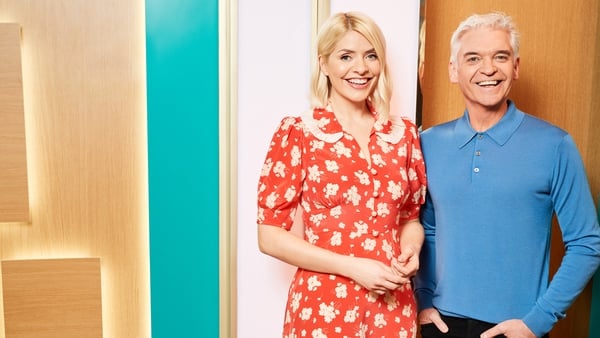Holly Willoughby and Phillip Schofield put on a united front as they appeared side by side on Monday and made no reference to stories in the press about their relationship Libary photo: ITV
