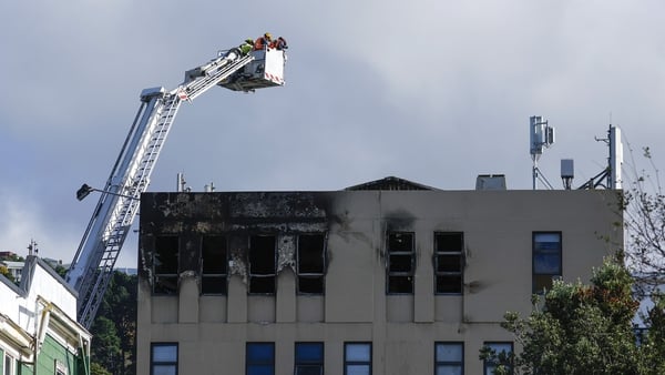 Firefighters found six bodies inside the smouldering building in Wellington