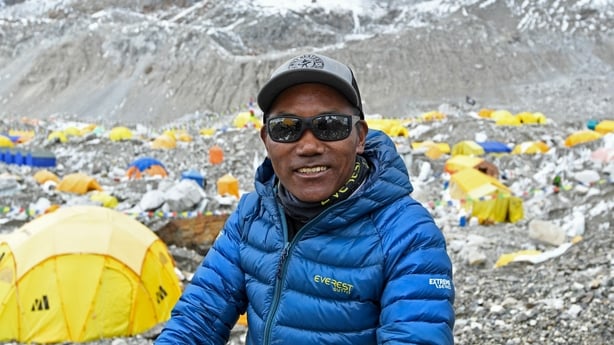 'Everest Man' scales mountain for record 30th time