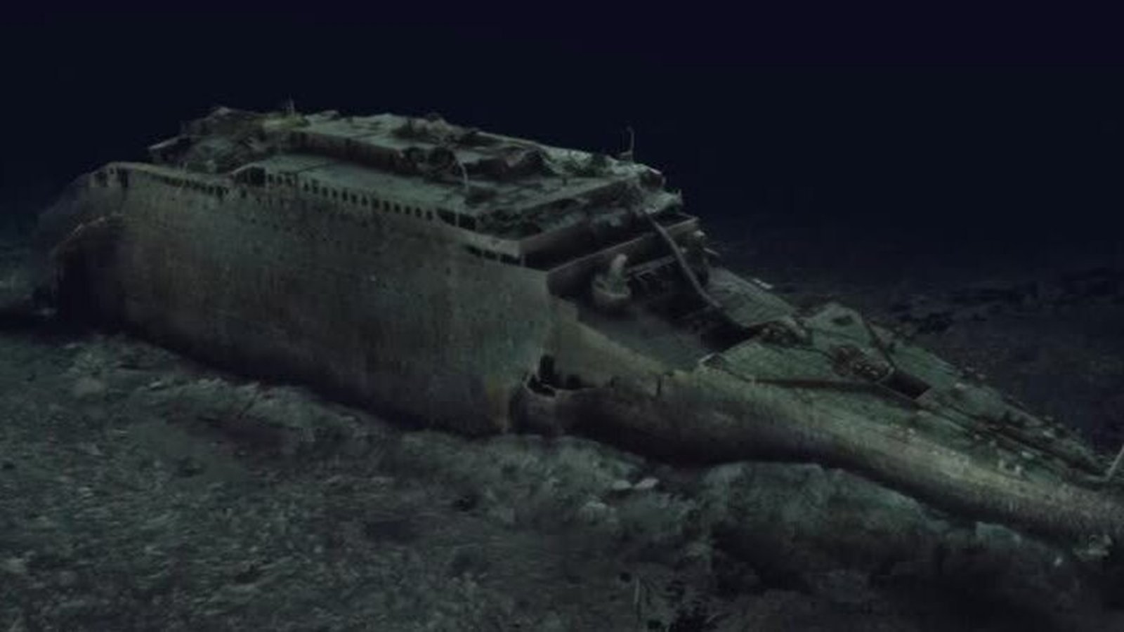 Titanic Shipwreck Visualised In First Full 3D Scan