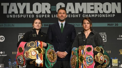 Two undisputed champions will clash with Katie Taylor faces Chantelle Cameron