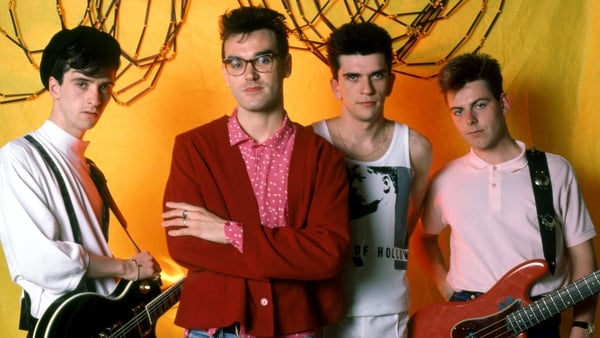 The Smiths (L-R Johnny Marr, Morrissey, Mike Joyce, Andy Rourke) - Louder Than Bombs: The Smiths in Ireland, Nov '84 airs on RTÉ Radio 1 on Saturday 19 August at 2pm and will also be available online