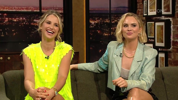 Vogue Williams and Joanne McNally kicked off Friday night's Late Late Show