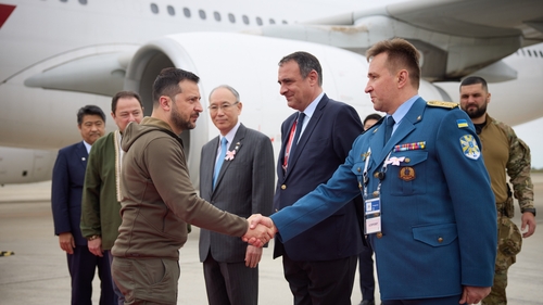 Zelensky Meets G7 As Ukraine Wins Access To F-16s