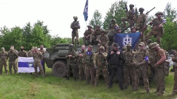 Anti-Kremlin group the Russian Volunteer Corps was one of the groups to claim to have taken part in the raid