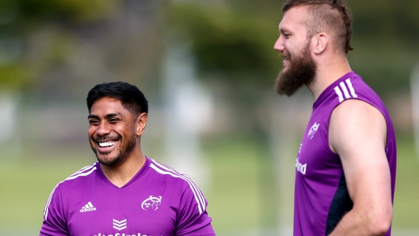 Malakai Fekitoa (l) and RG Snyman have both won the Webb Ellis