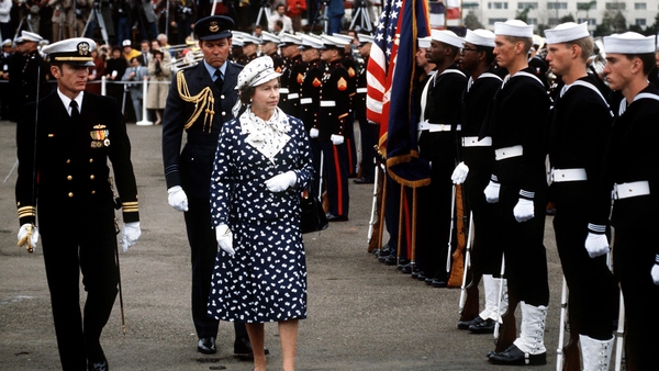 Queen Elizabeth II made an official visit to the west coast of America in February and March 1983