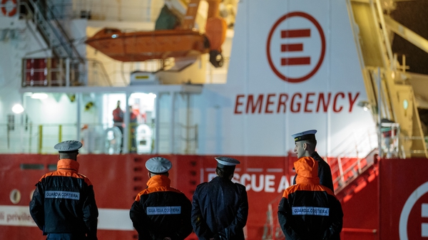 Italian NGO Emergency said its Life Support ship had unsuccessfully looked for the missing boat for 24 hours