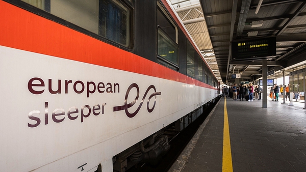 The sleeper train is the first direct, overnight route between the two capitals in more than a decade