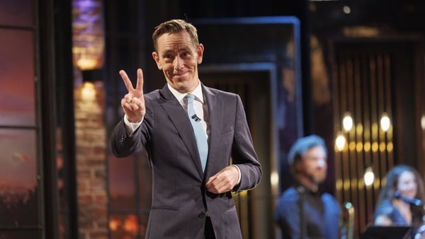 Ryan Tubridy: peace and love. Pictures: Andres Poveda