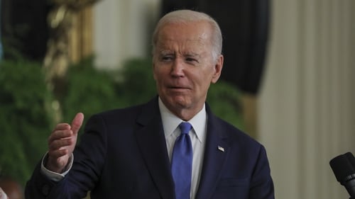 Joe Biden told reporters said a deal is 'very close'