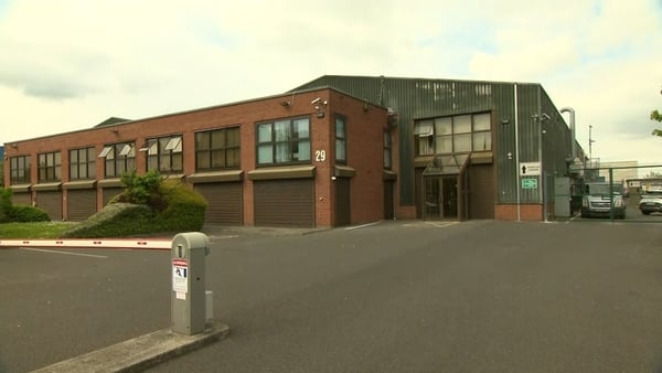 The asylum seekers were moved to the Airways Industrial Estate in Santry in north Dublin last night