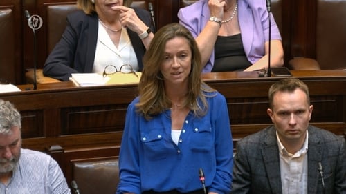 Ms Cairns said younger people find the Taoiseach's assertion that home ownership is his party's 'highest priority' as 'literally impossible to believe'