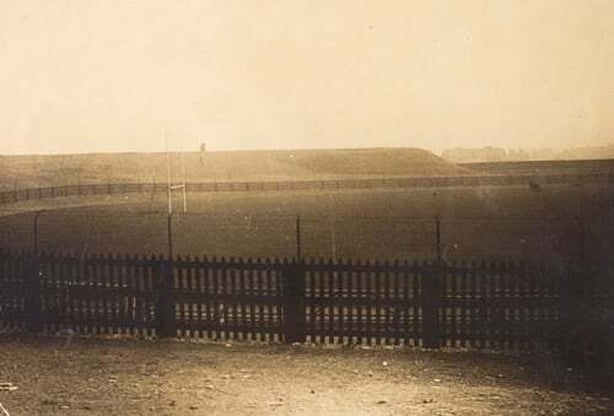 Photograph of Croke Park taken 22nd November 1920 Photo: National Library of Ireland, HOG172