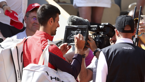 Novak Djokovic sparked off a political controversy