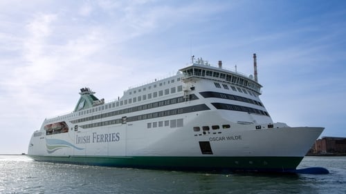 The new Oscar Wilde ferry has a possible top speed of 27.5 knots