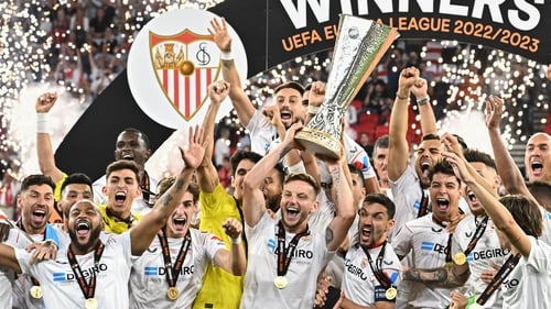 Sevilla claimed their seventh Europa League title in 18 years