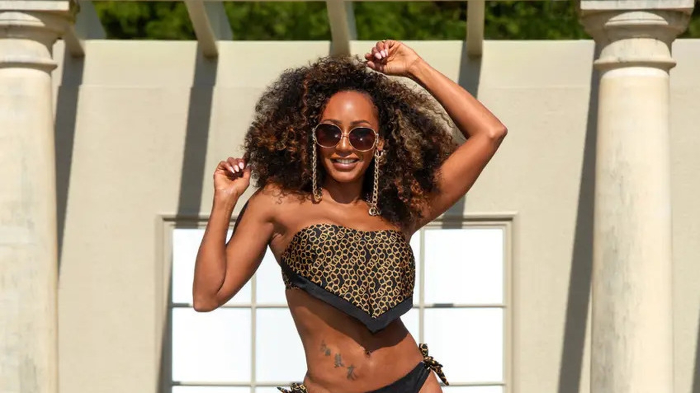 Spice Girl Mel B stars in lingerie photo shoot with mum and