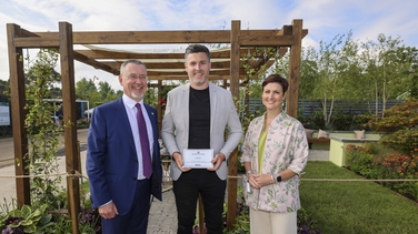Super Garden winner Colm on starting his garden design business