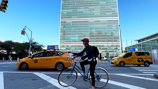 Earlier this year, a group of ambassadors got together to demand bike access at the UN