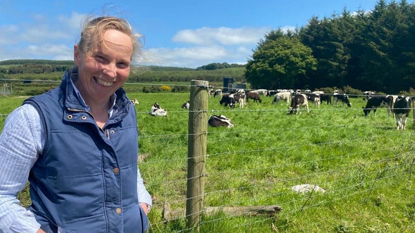 Amanda Mooney keeps close to 300 cattle including 130 milking cows