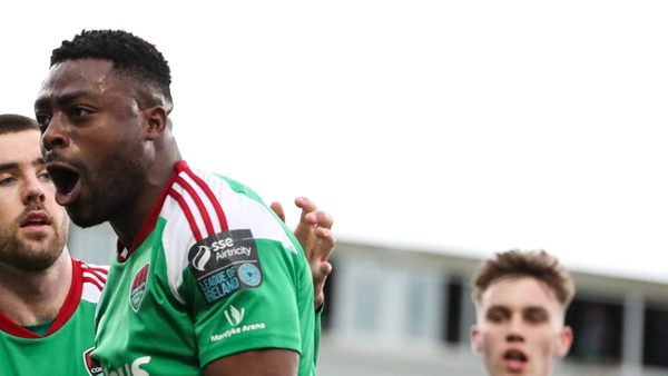 Tunde Owolabi scored the winning goal as second-from-bottom Cork moved within two points of Drogheda