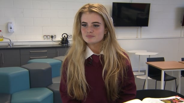 Irish Sign Language is one of Chrystal Daly's subjects